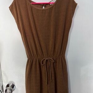 Fantastic Fawn Brown Midi Dress